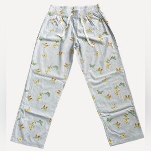 GAP Women’s Light Blue Pajama Pants with Butterfly Print